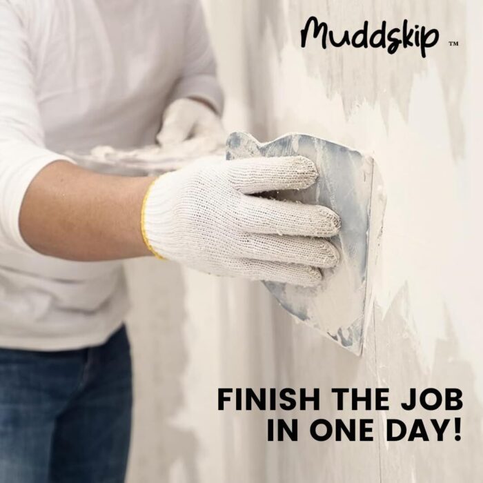 Muddskip Level 5 Smooth 3 in 1 Drywall Additive for Seams, Base & Finish Coats - - Image 4